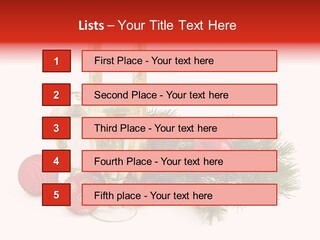 Design Holiday Ornament PowerPoint Template