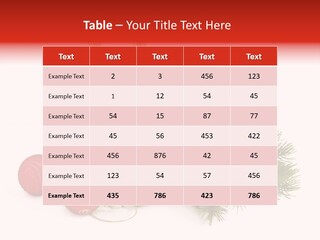 Design Holiday Ornament PowerPoint Template