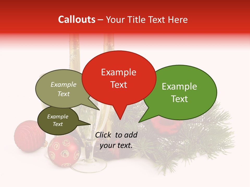 Design Holiday Ornament PowerPoint Template