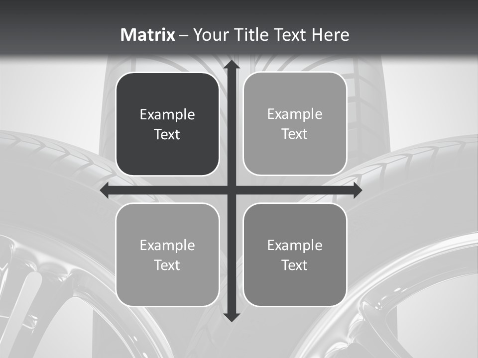 Silver Isolated Shiny PowerPoint Template