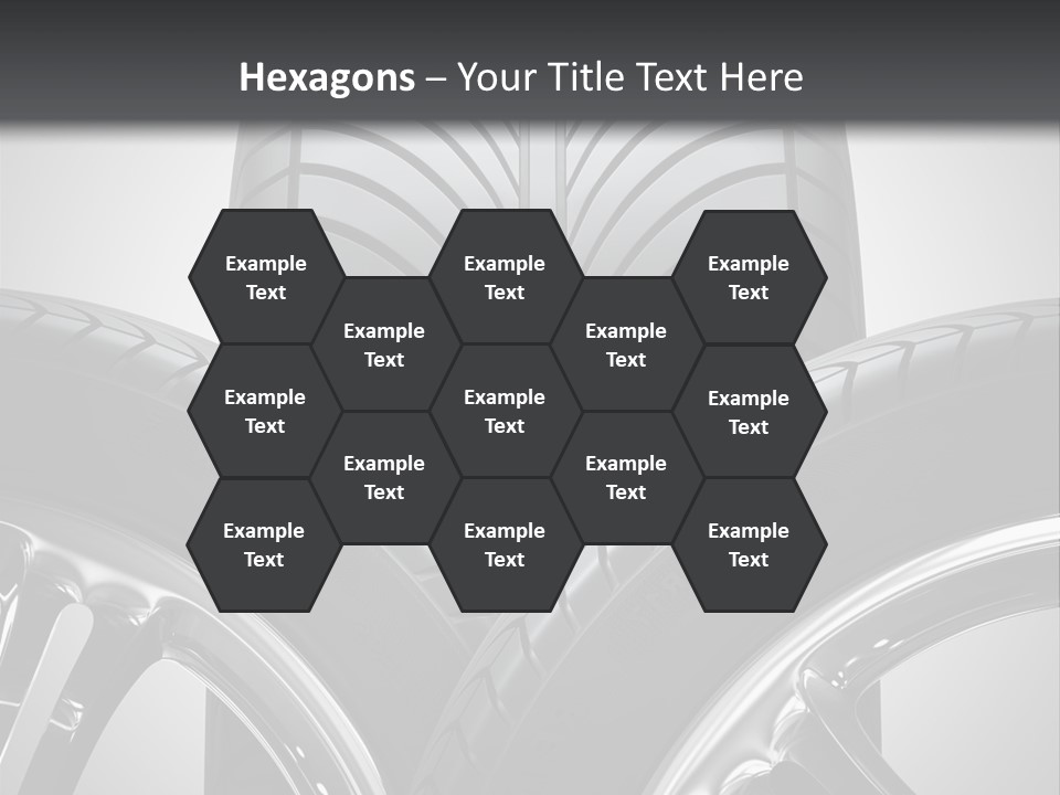 Silver Isolated Shiny PowerPoint Template