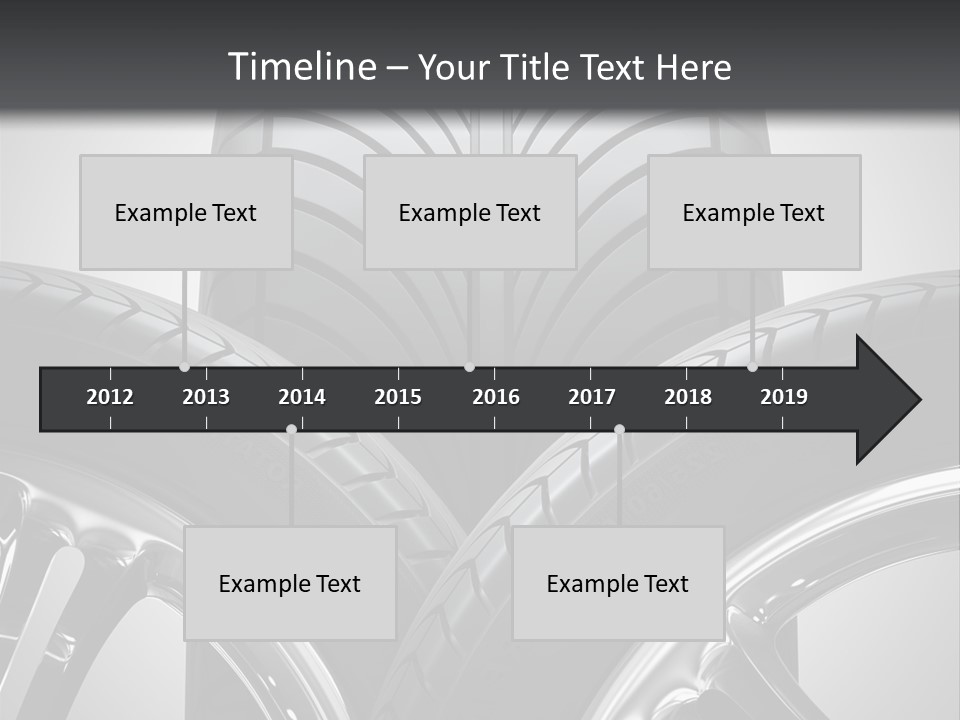 Silver Isolated Shiny PowerPoint Template
