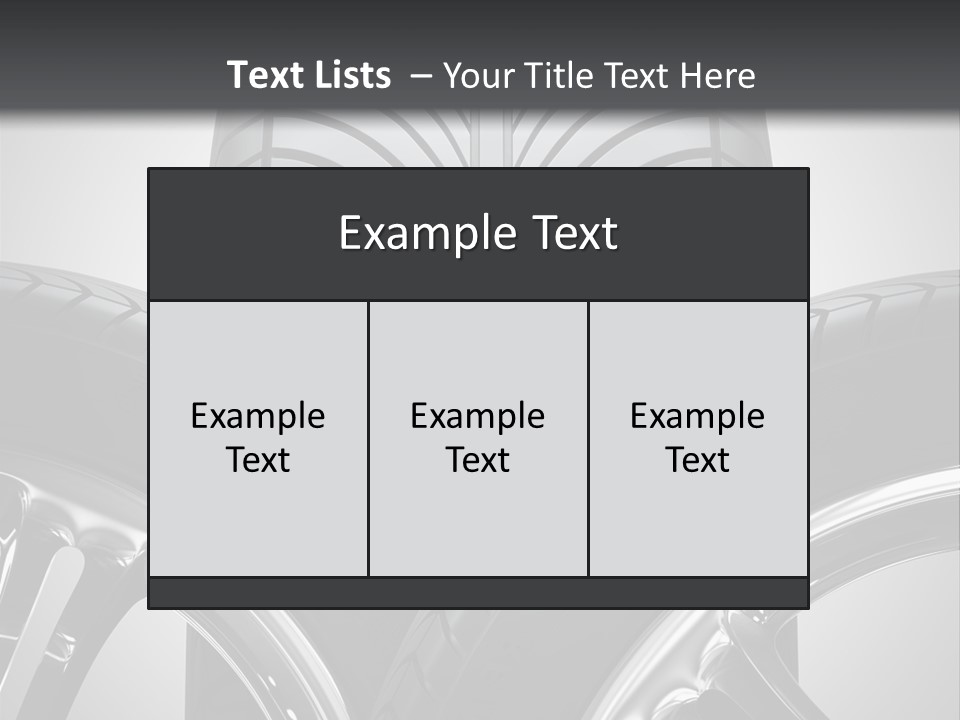 Silver Isolated Shiny PowerPoint Template