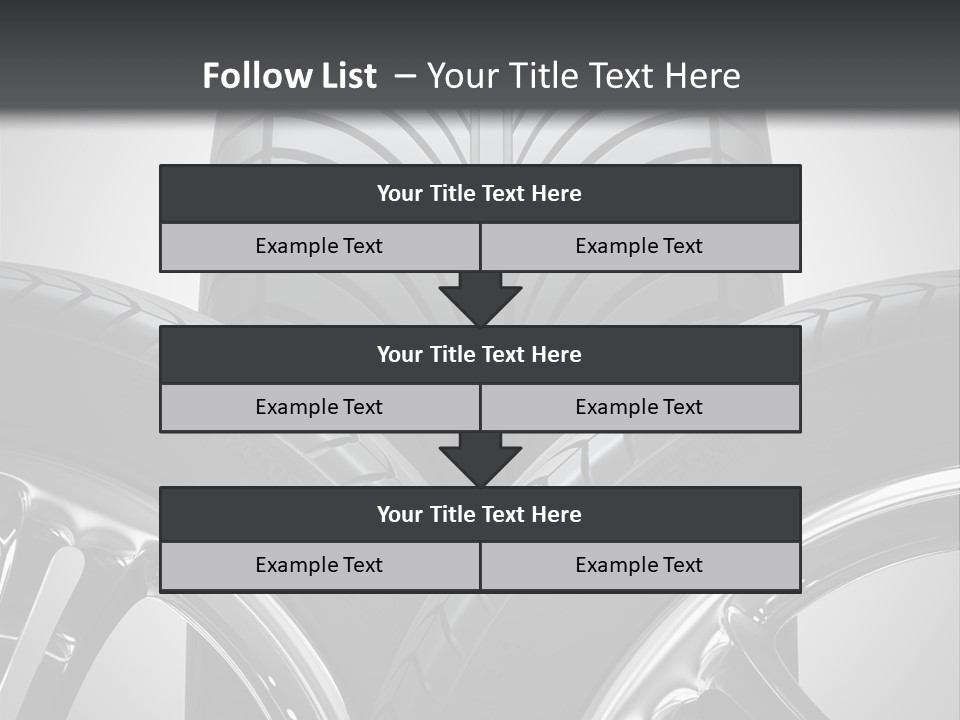 Silver Isolated Shiny PowerPoint Template