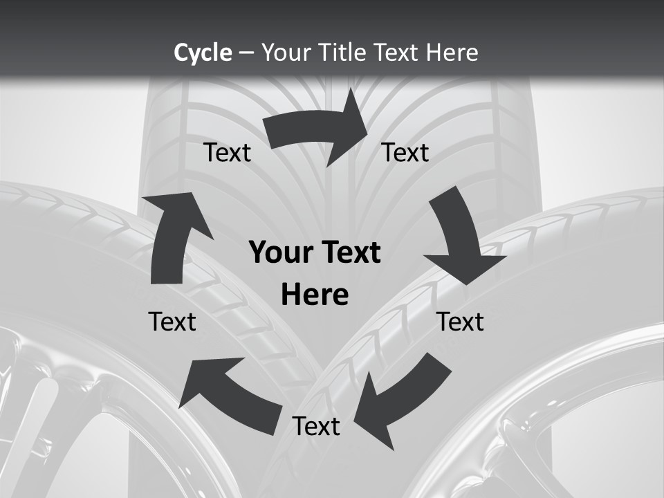 Silver Isolated Shiny PowerPoint Template