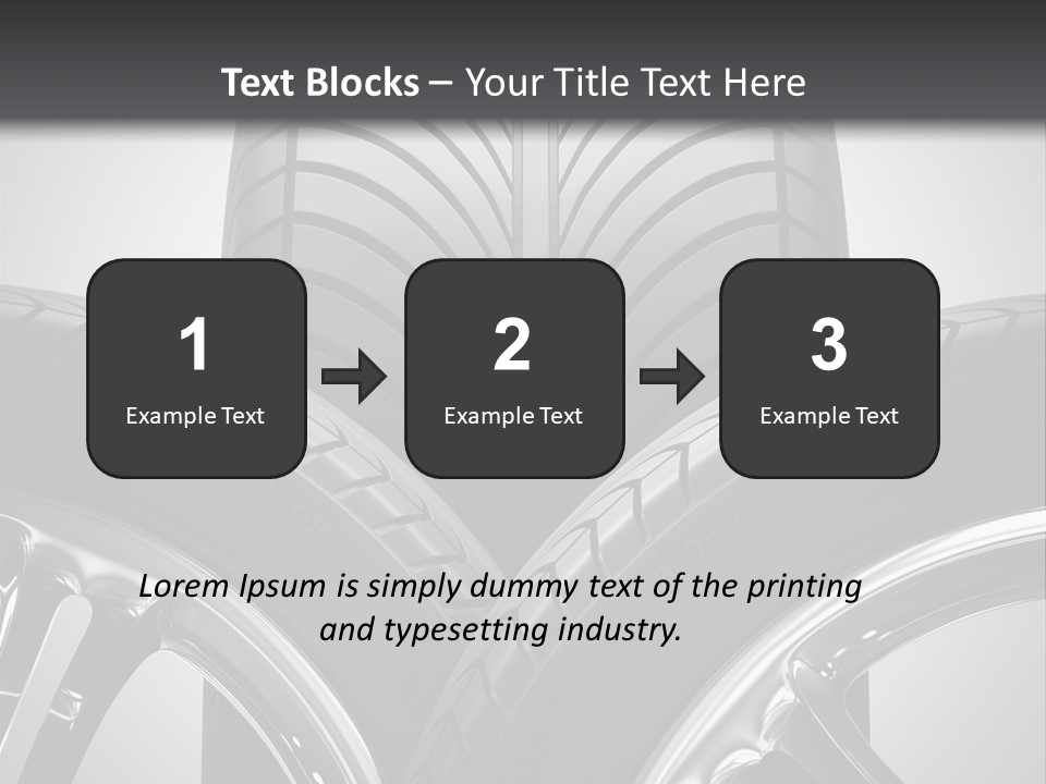 Silver Isolated Shiny PowerPoint Template