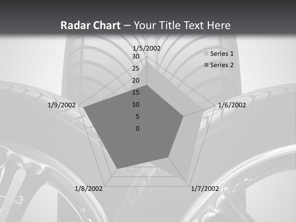 Silver Isolated Shiny PowerPoint Template
