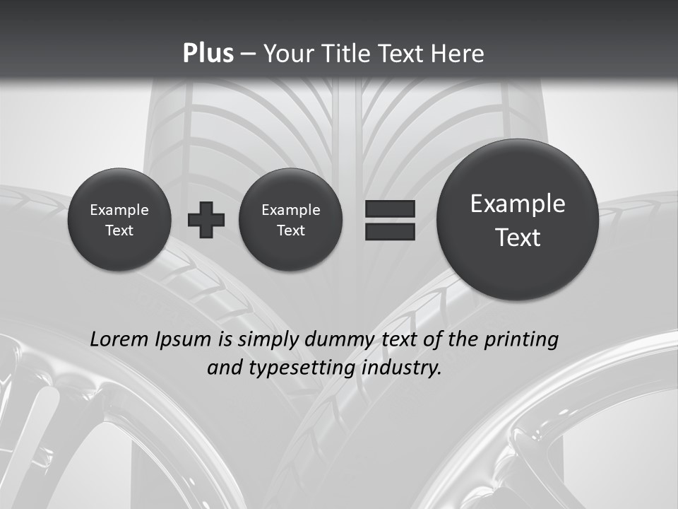 Silver Isolated Shiny PowerPoint Template