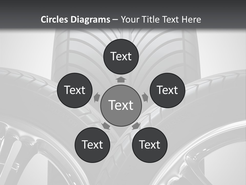 Silver Isolated Shiny PowerPoint Template