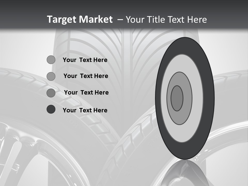 Silver Isolated Shiny PowerPoint Template