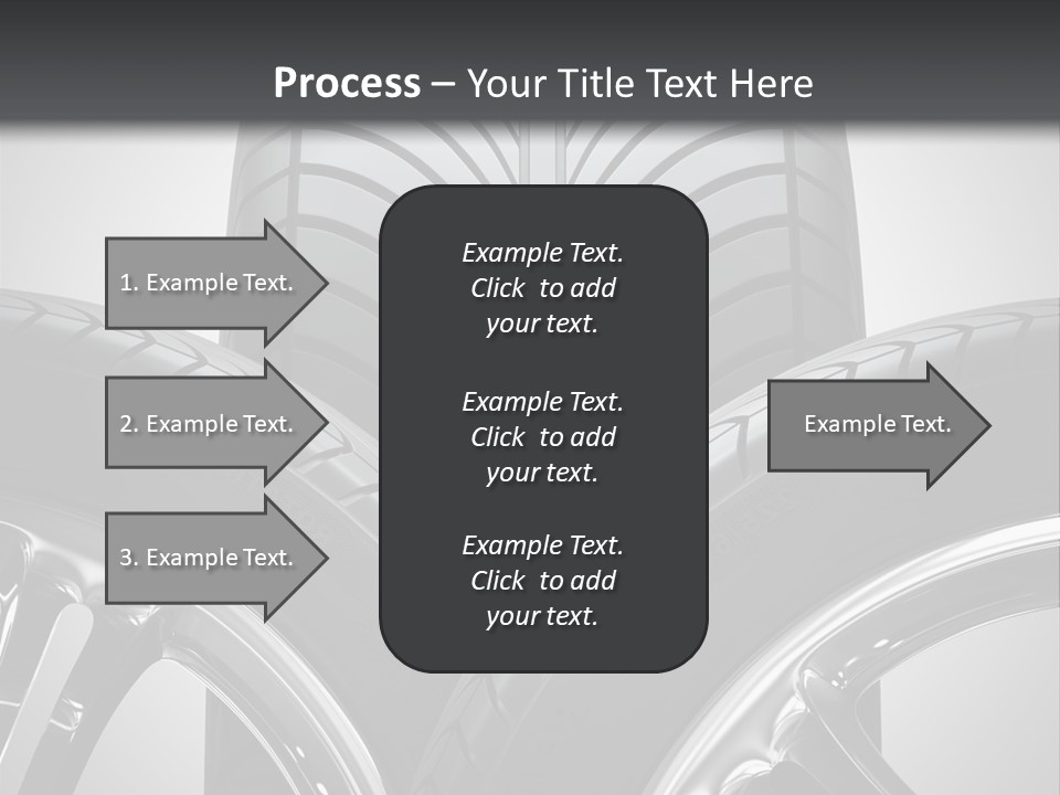 Silver Isolated Shiny PowerPoint Template