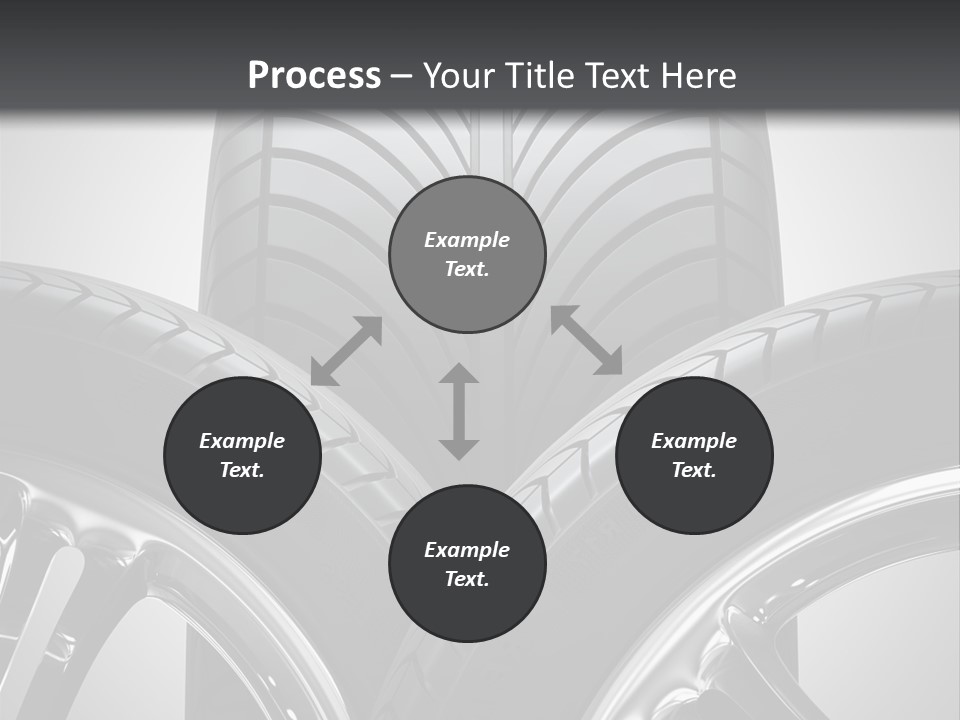 Silver Isolated Shiny PowerPoint Template