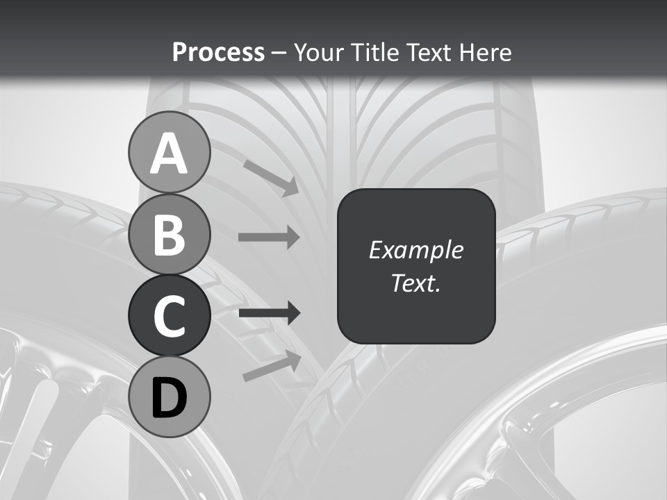 Silver Isolated Shiny PowerPoint Template