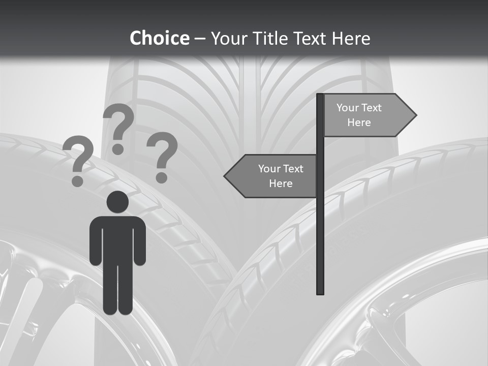 Silver Isolated Shiny PowerPoint Template