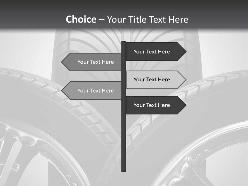 Silver Isolated Shiny PowerPoint Template