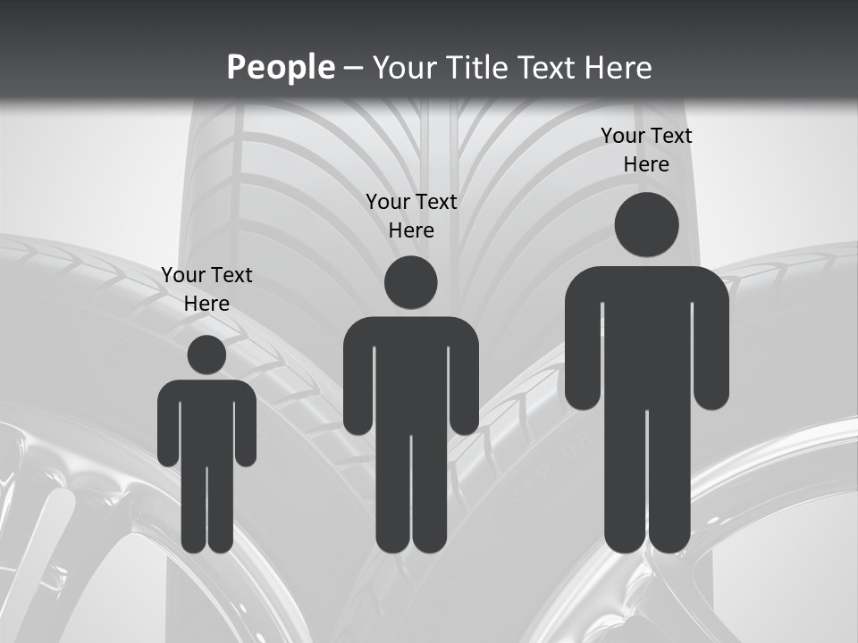 Silver Isolated Shiny PowerPoint Template