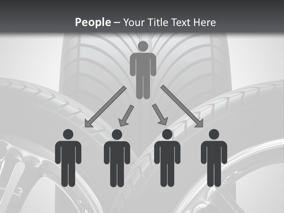 Silver Isolated Shiny PowerPoint Template