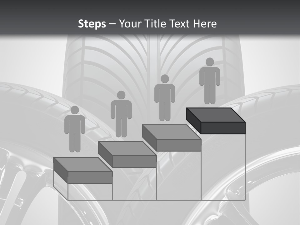 Silver Isolated Shiny PowerPoint Template
