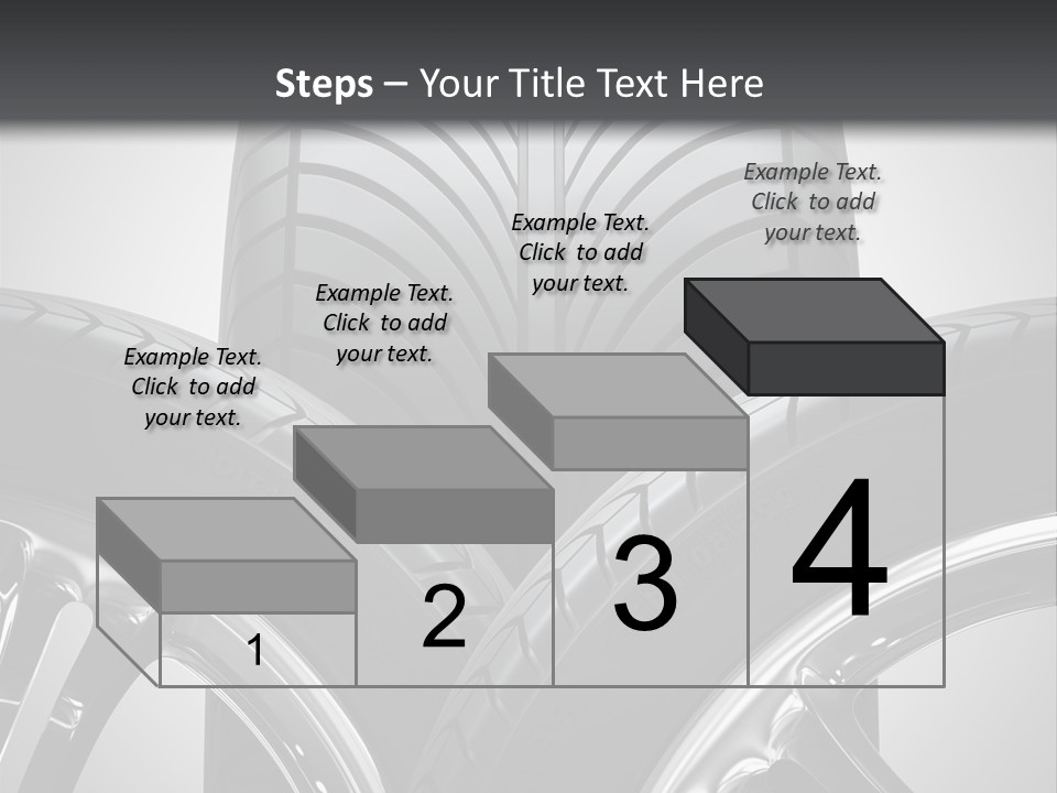 Silver Isolated Shiny PowerPoint Template