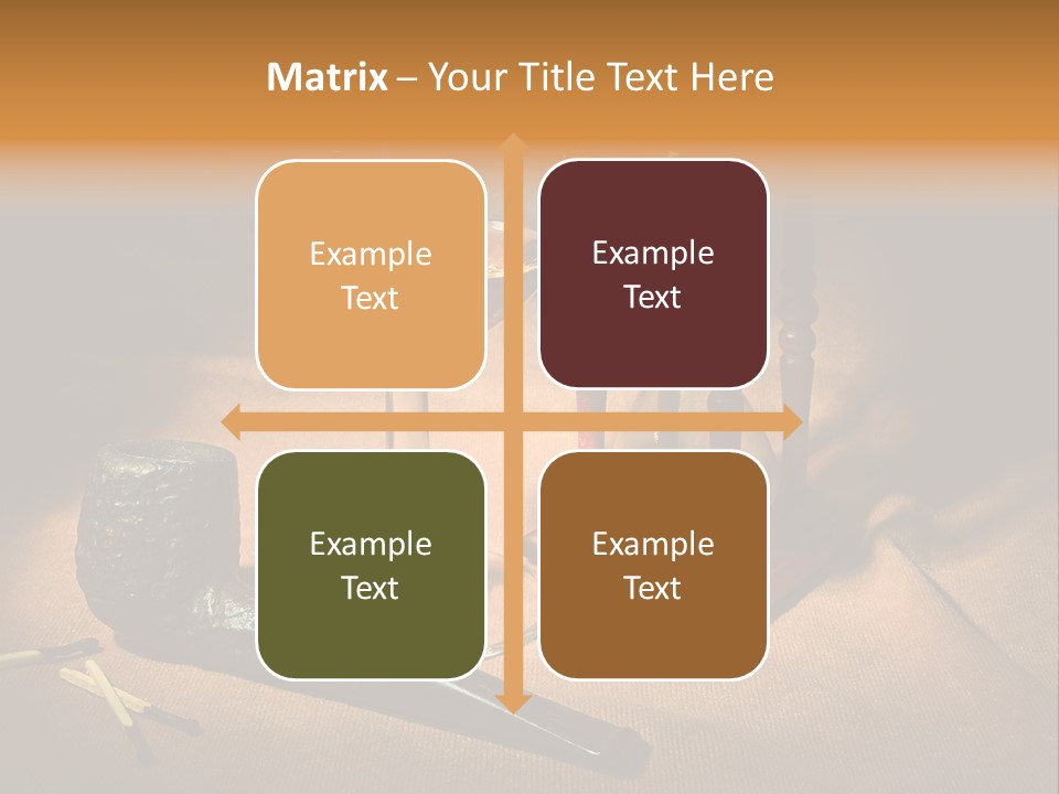 Reflection Wood Burnt PowerPoint Template