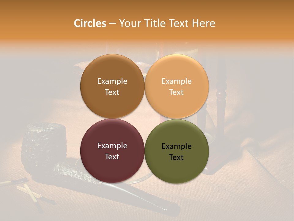 Reflection Wood Burnt PowerPoint Template