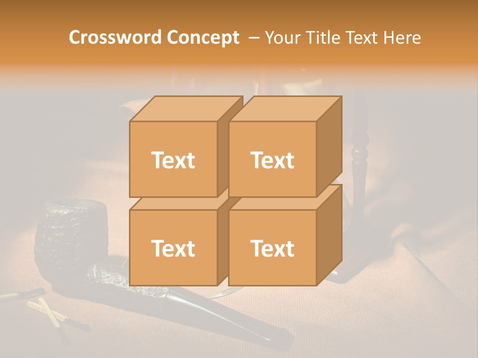 Reflection Wood Burnt PowerPoint Template