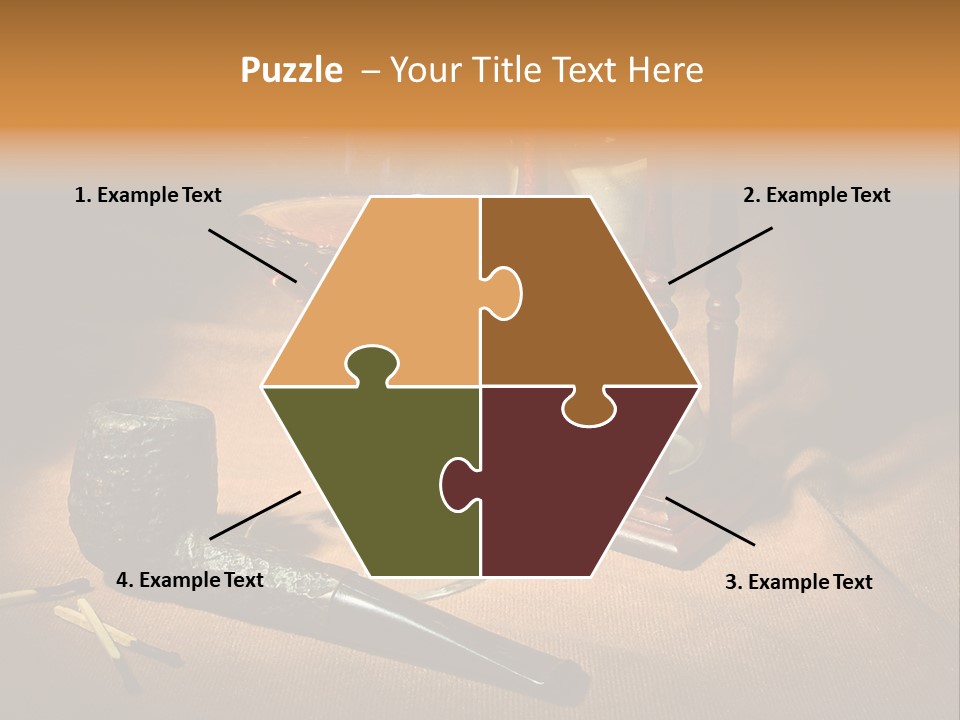 Reflection Wood Burnt PowerPoint Template