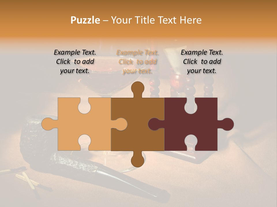 Reflection Wood Burnt PowerPoint Template