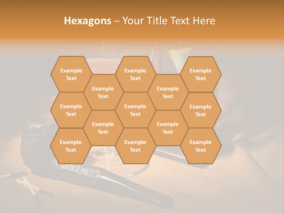 Reflection Wood Burnt PowerPoint Template