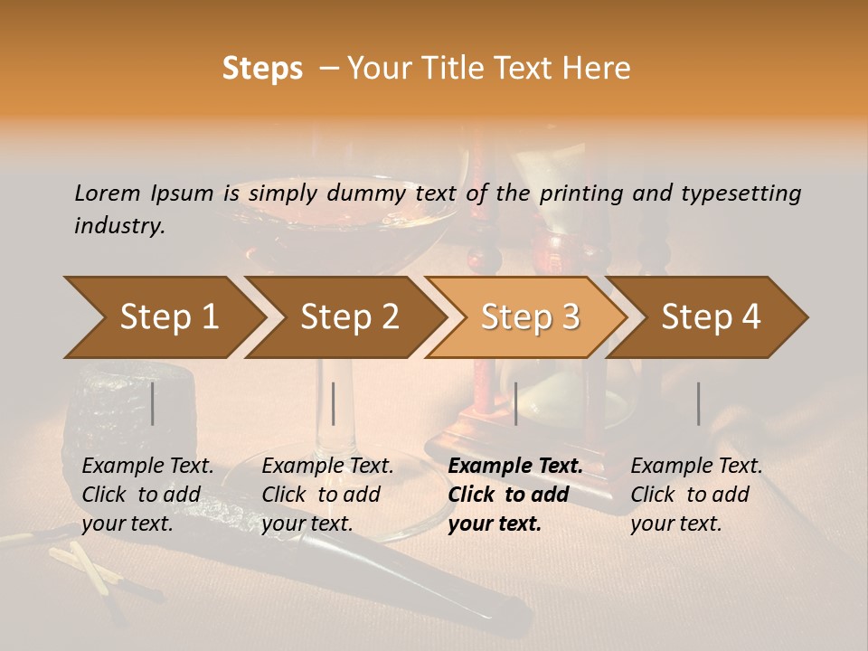 Reflection Wood Burnt PowerPoint Template