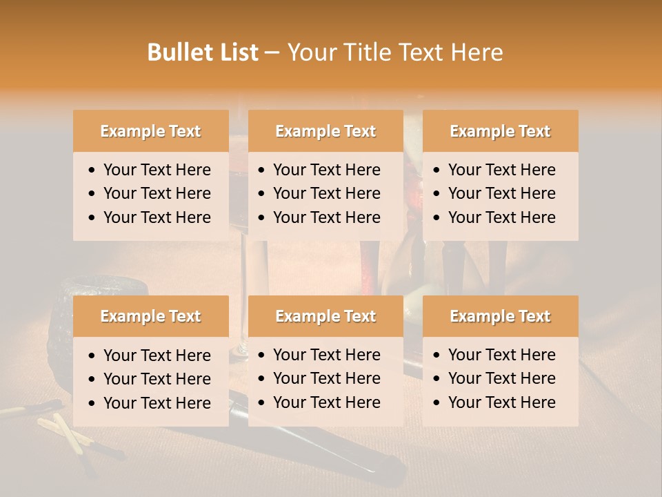 Reflection Wood Burnt PowerPoint Template