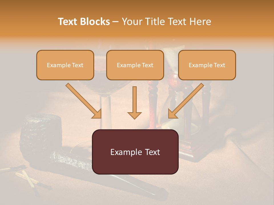Reflection Wood Burnt PowerPoint Template