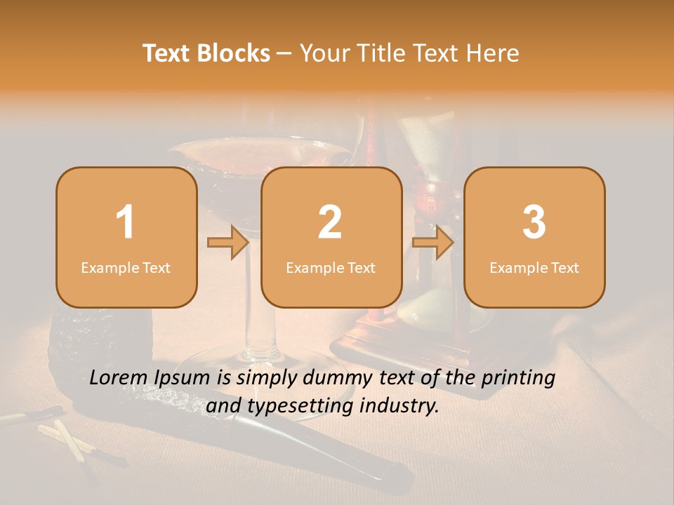 Reflection Wood Burnt PowerPoint Template