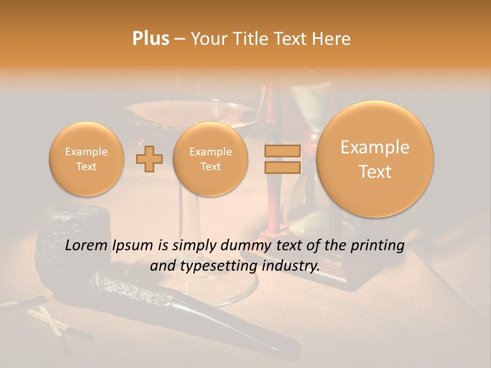 Reflection Wood Burnt PowerPoint Template