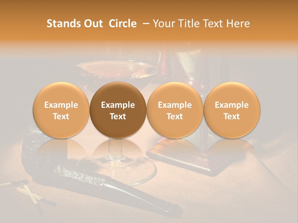 Reflection Wood Burnt PowerPoint Template