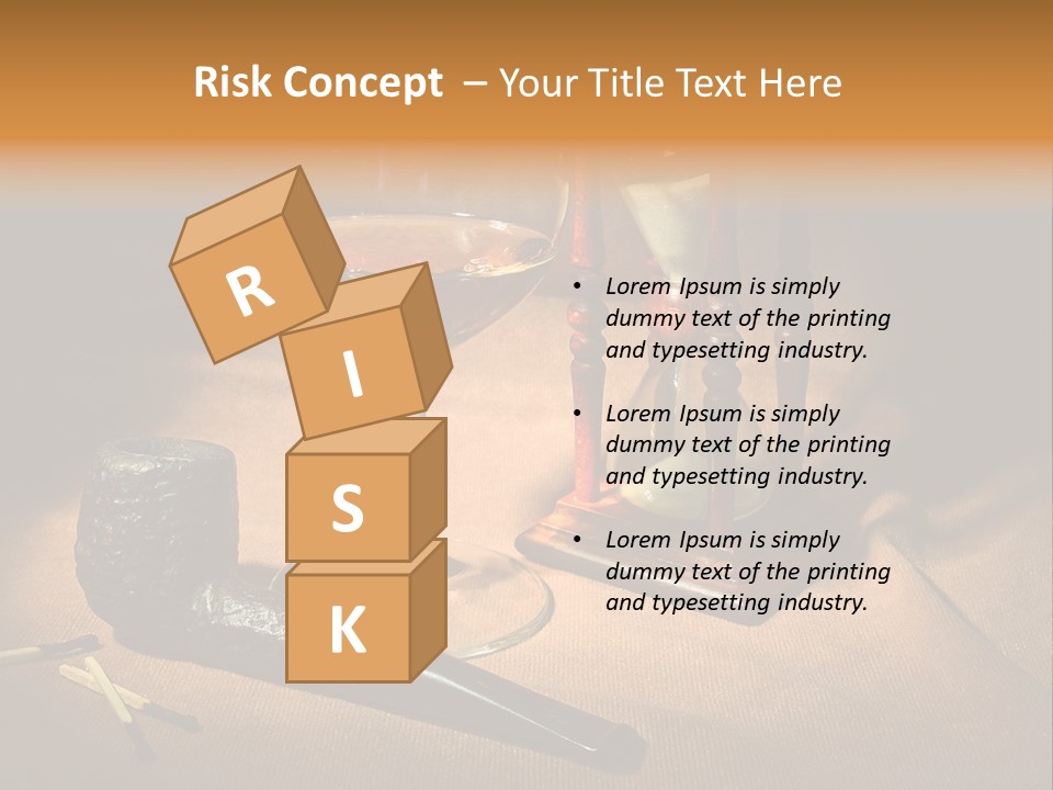 Reflection Wood Burnt PowerPoint Template