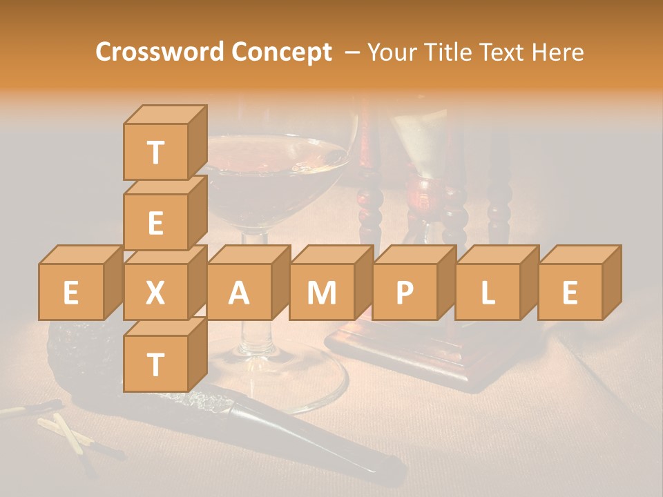 Reflection Wood Burnt PowerPoint Template