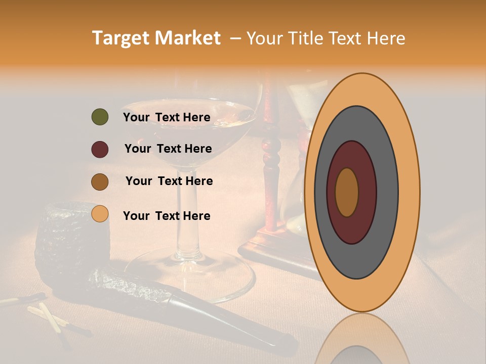 Reflection Wood Burnt PowerPoint Template