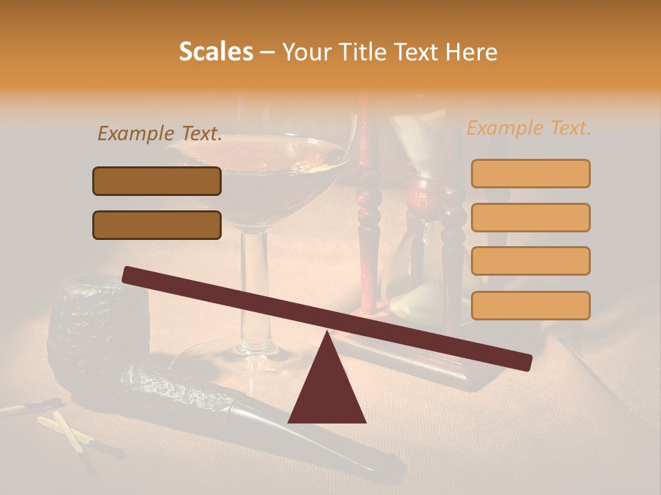 Reflection Wood Burnt PowerPoint Template