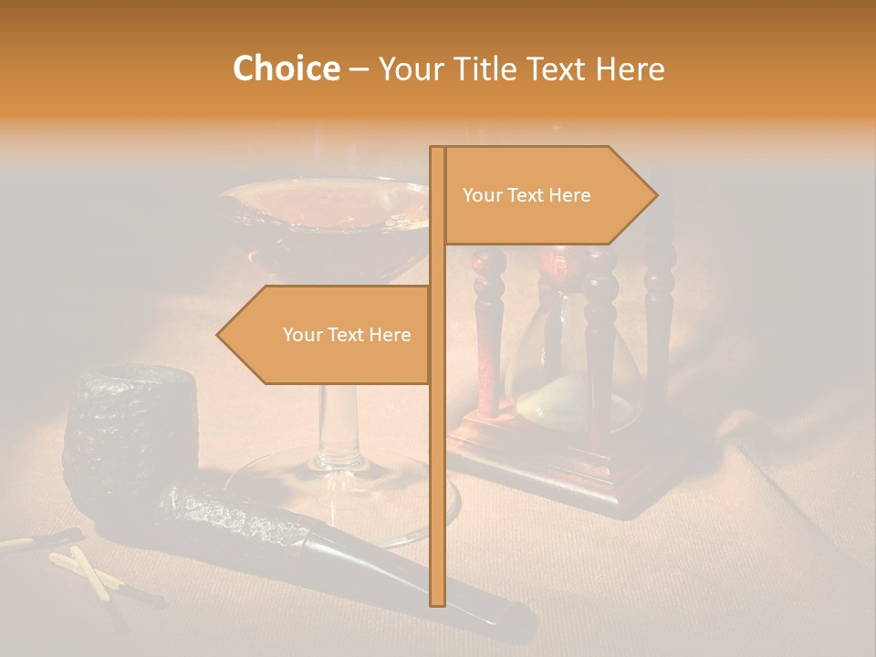 Reflection Wood Burnt PowerPoint Template