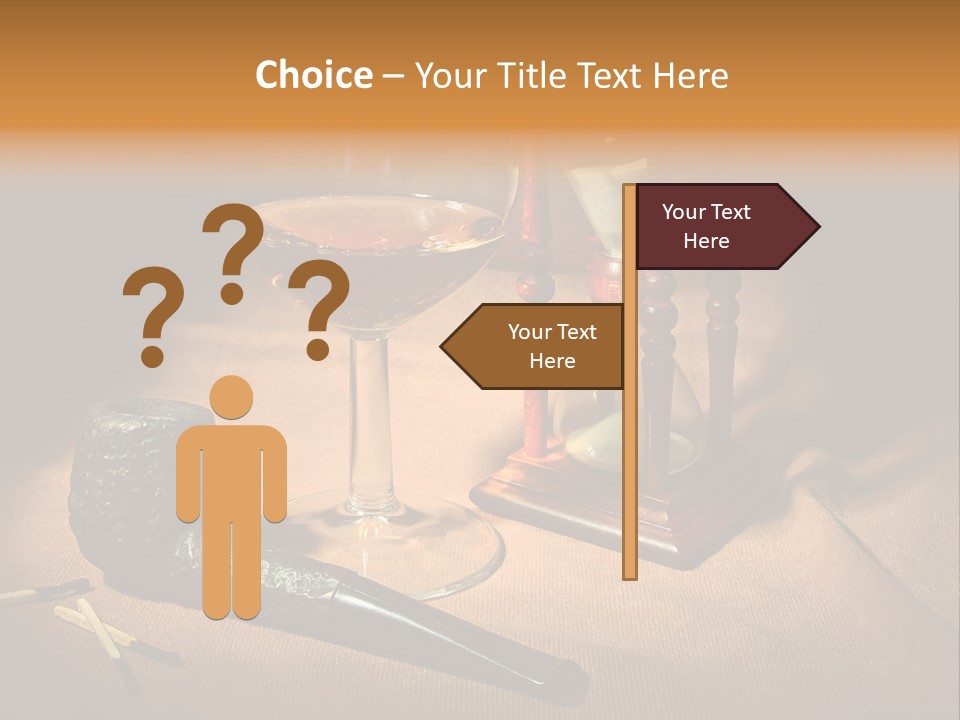 Reflection Wood Burnt PowerPoint Template