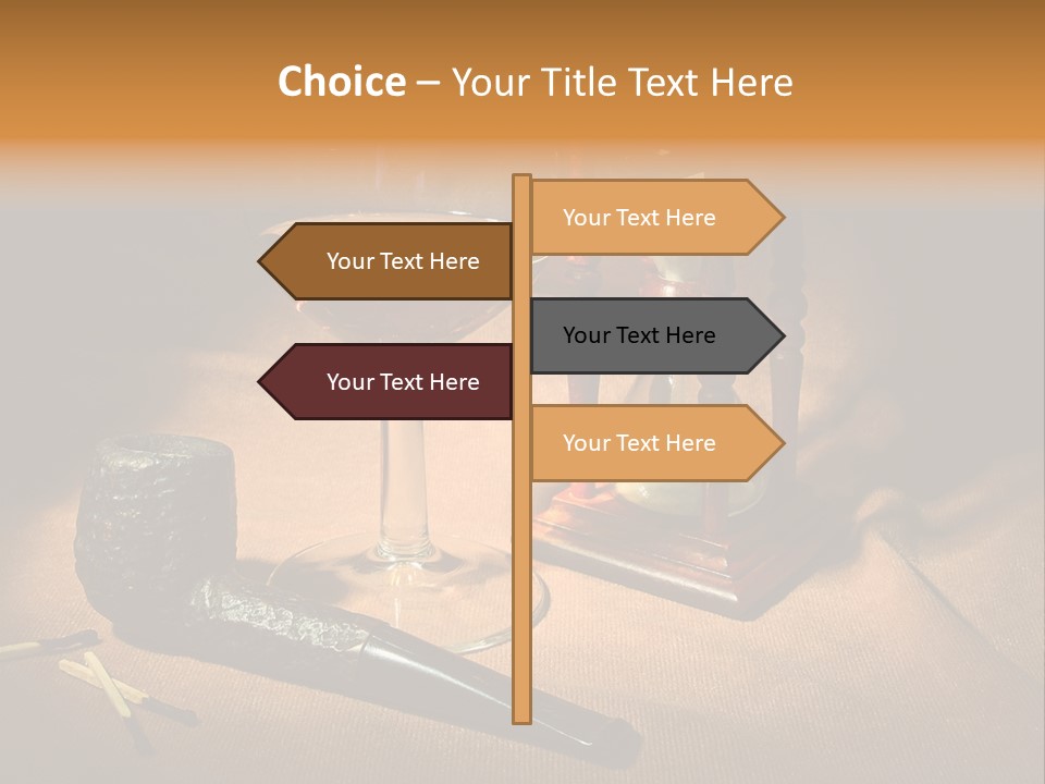 Reflection Wood Burnt PowerPoint Template