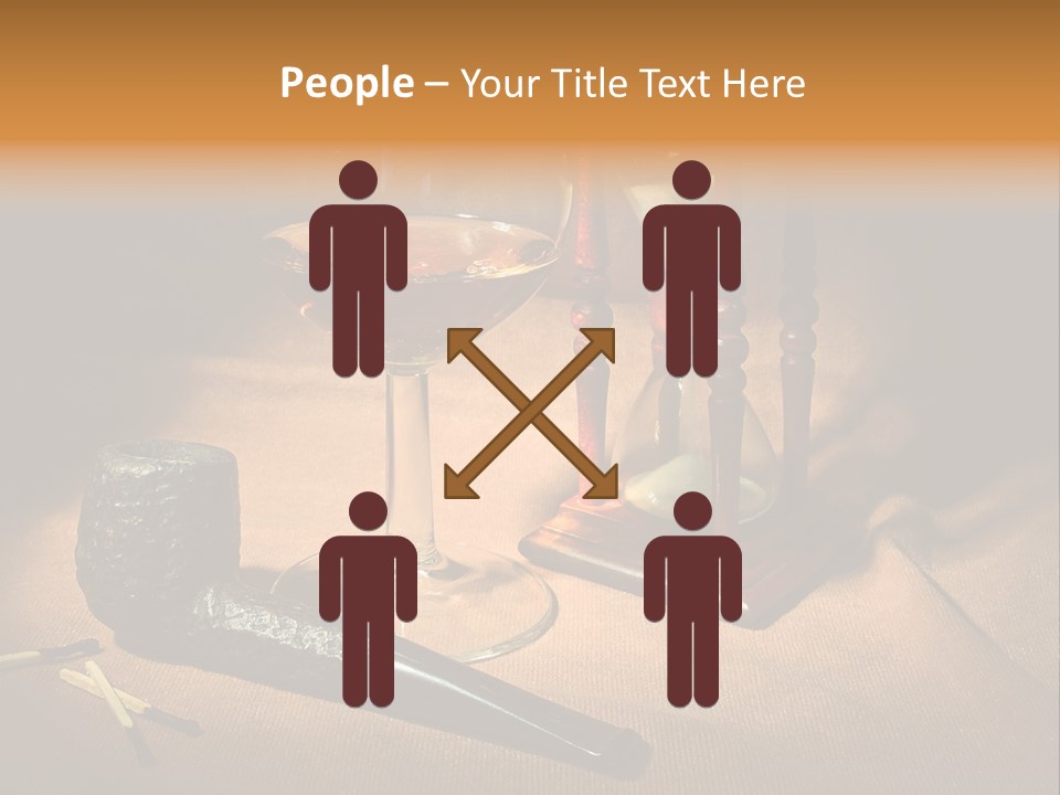 Reflection Wood Burnt PowerPoint Template