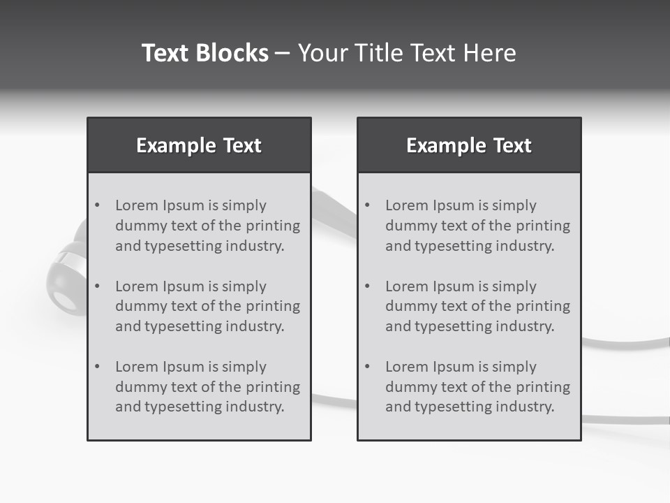 Mood Hear Cable PowerPoint Template