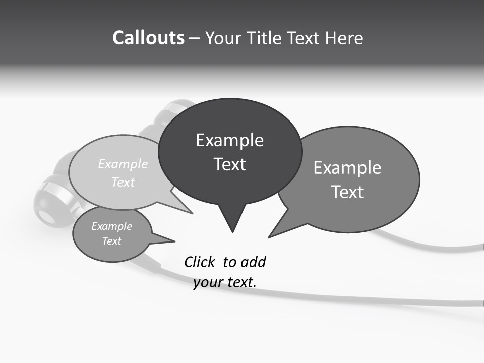 Mood Hear Cable PowerPoint Template