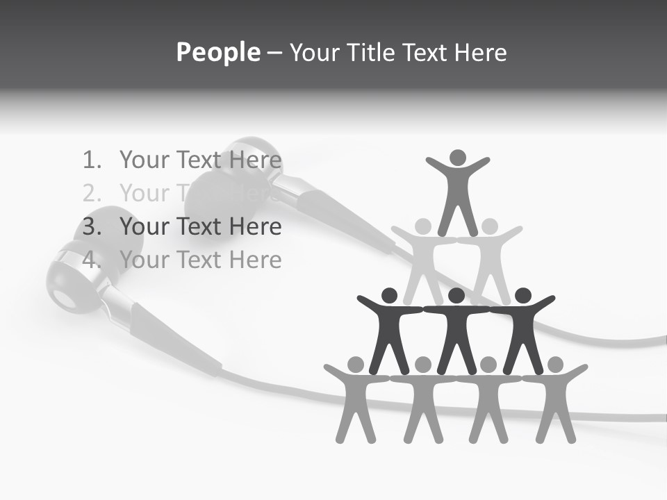 Mood Hear Cable PowerPoint Template