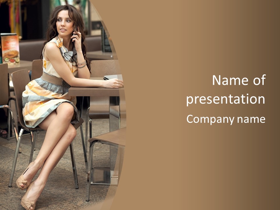 Glamour Y Human PowerPoint Template