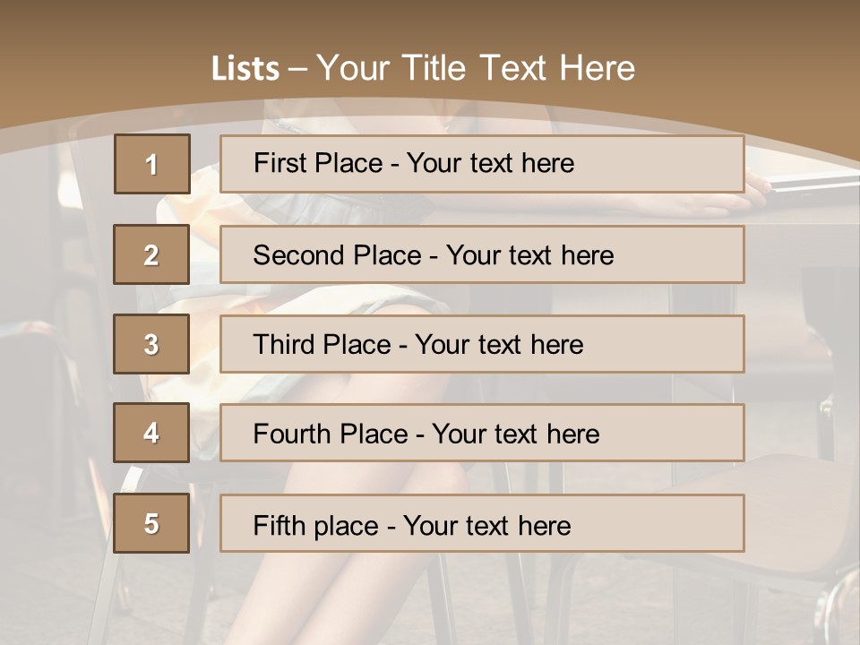 Glamour Y Human PowerPoint Template