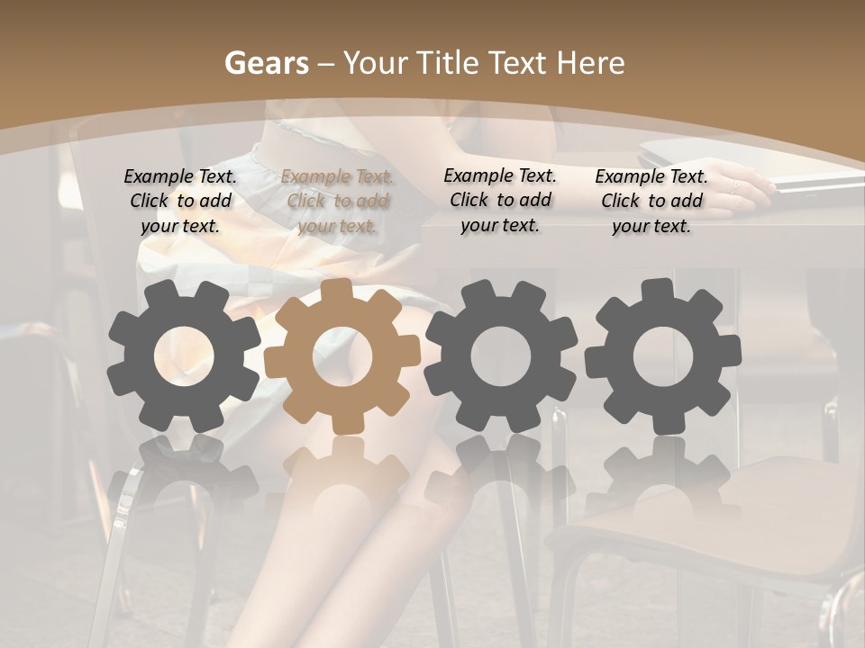 Glamour Y Human PowerPoint Template