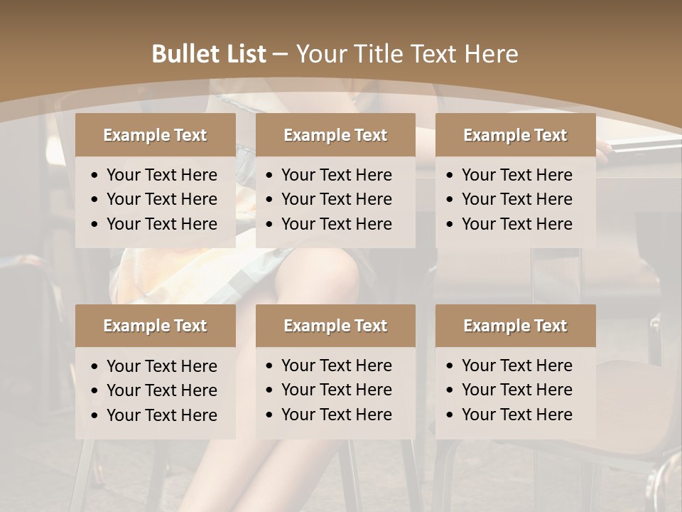 Glamour Y Human PowerPoint Template